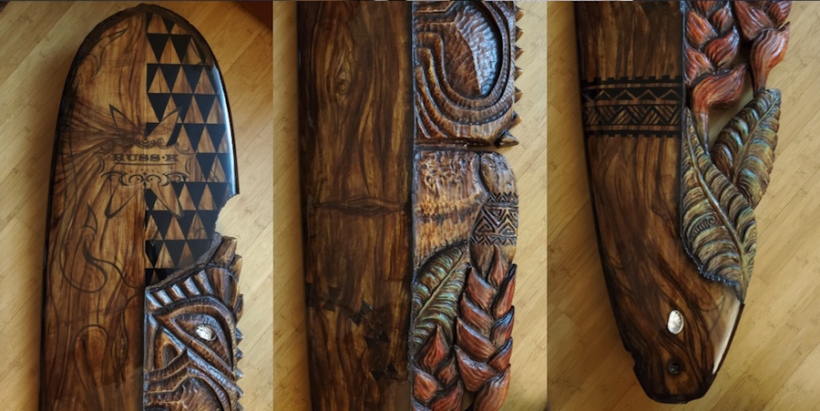 South Sea Arts Surfboard Art